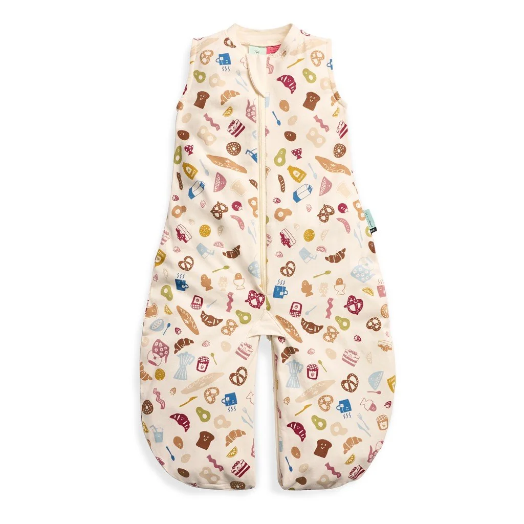 ergoPouch Pytel a overal na spaní 2v1 Suit Bon Appetit 8-24 m, 8-14 kg, 0,2 tog
