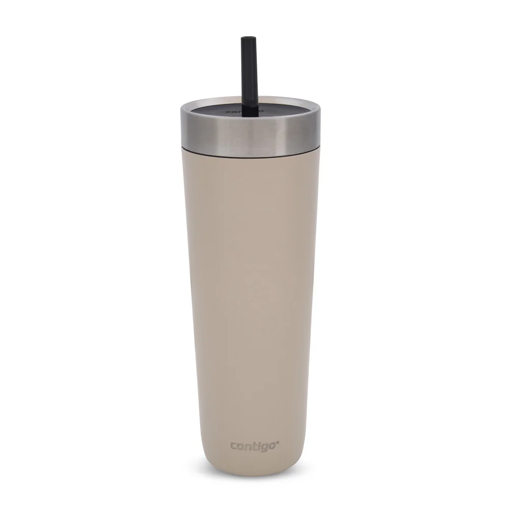 Contigo Láhev na pití Luxe Spillproof Tumb 720 ml světle hnědá