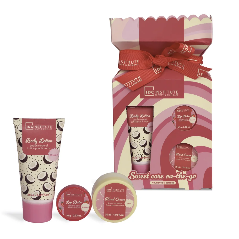 IDC Institute SWEET SWIRLS dárková pečující sada 3 ks