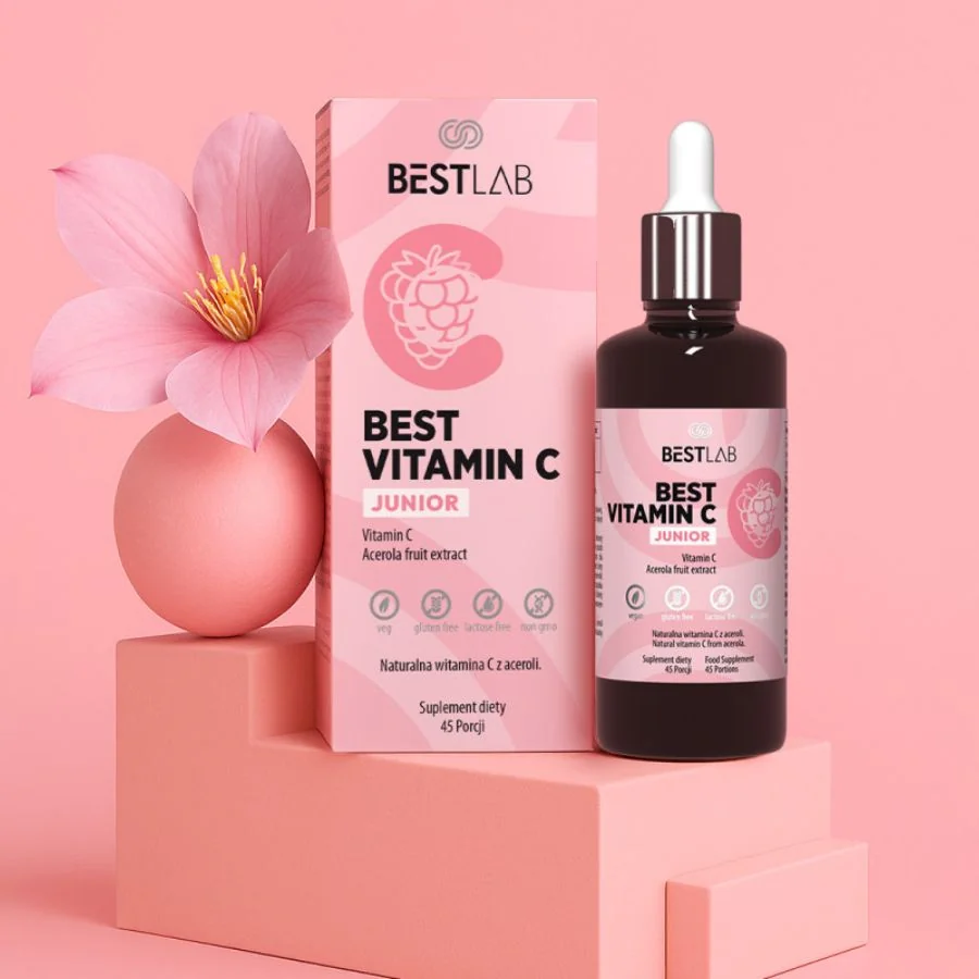 Best Lab Best Vitamin C Junior kapky s acerola 50 ml