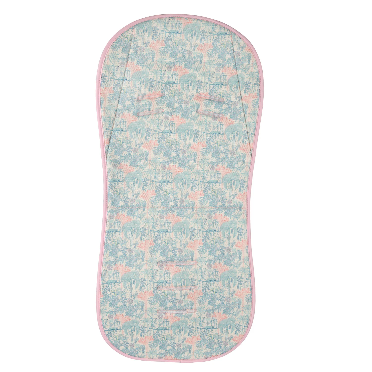 Zopa Podložka do kočárku prodyšná Breeze, Jungle Pink 3