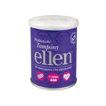 Ellen Probiotické tampóny normal 12 ks