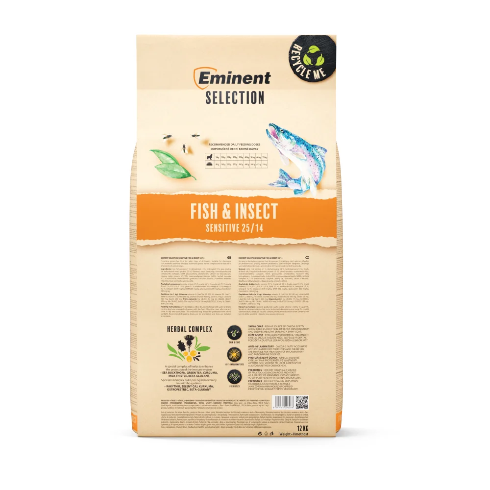 Eminent Selection Sensitive Fish&Insect 12 kg
