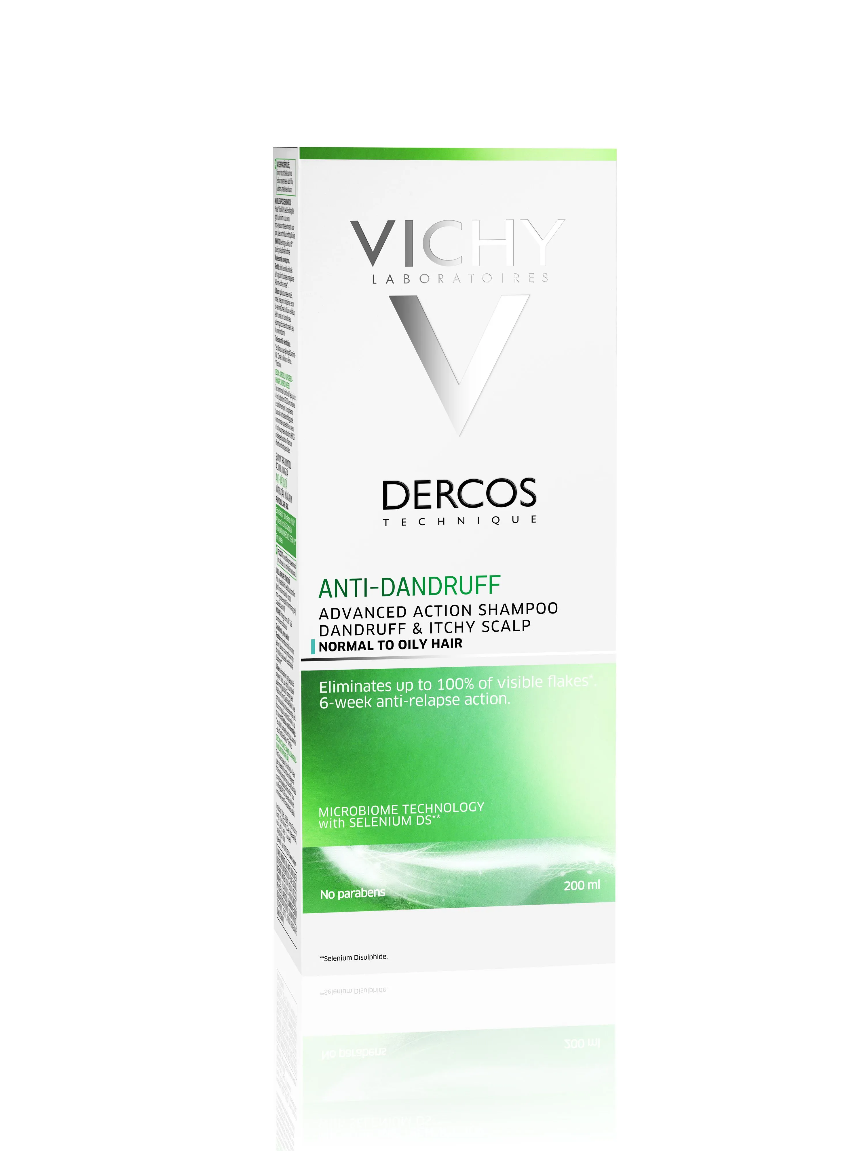 Vichy Dercos Šampon proti lupům na mastné vlasy 200 ml