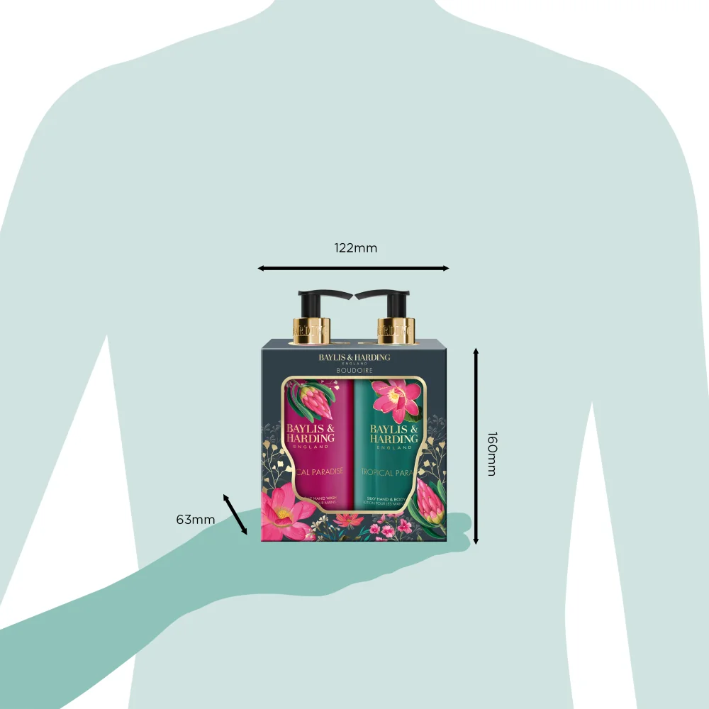 Baylis & Harding Boudoire Sada péče o ruce Tropical Paradise 2x300 ml