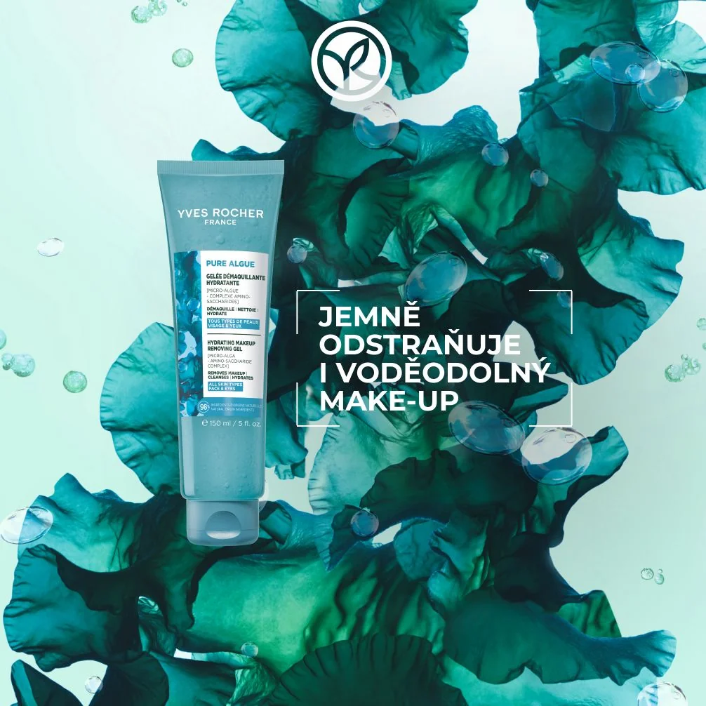 Yves Rocher Pure Algue Hydratační odličovací želé 150 ml
