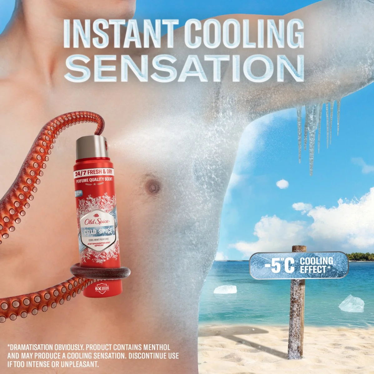 Old Spice Cold Spice antiperspirant ve spreji 150 ml