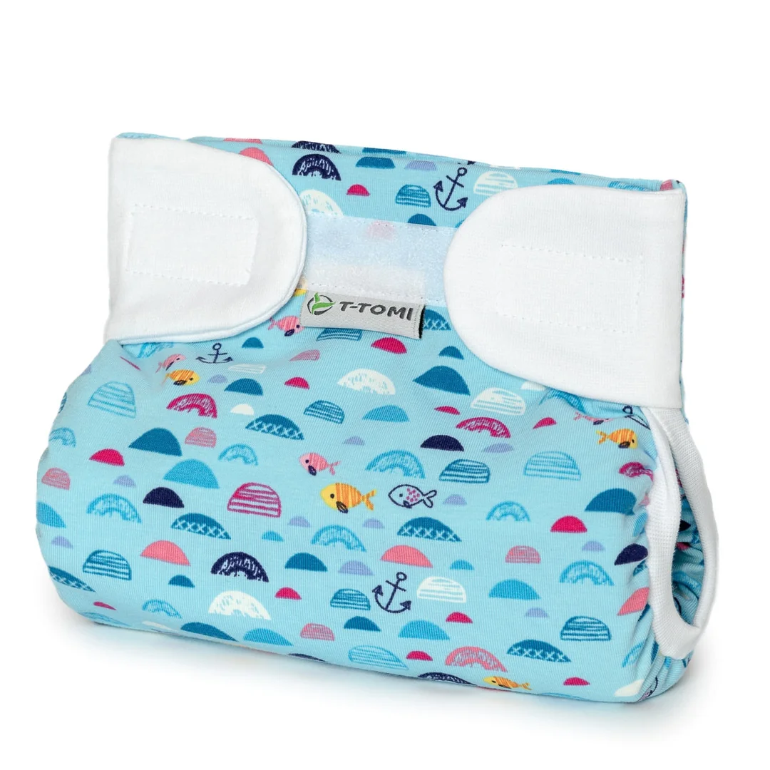 T-tomi Ortopedické abdukční kalhotky - suchý zip Blue sea (5-9kg)
