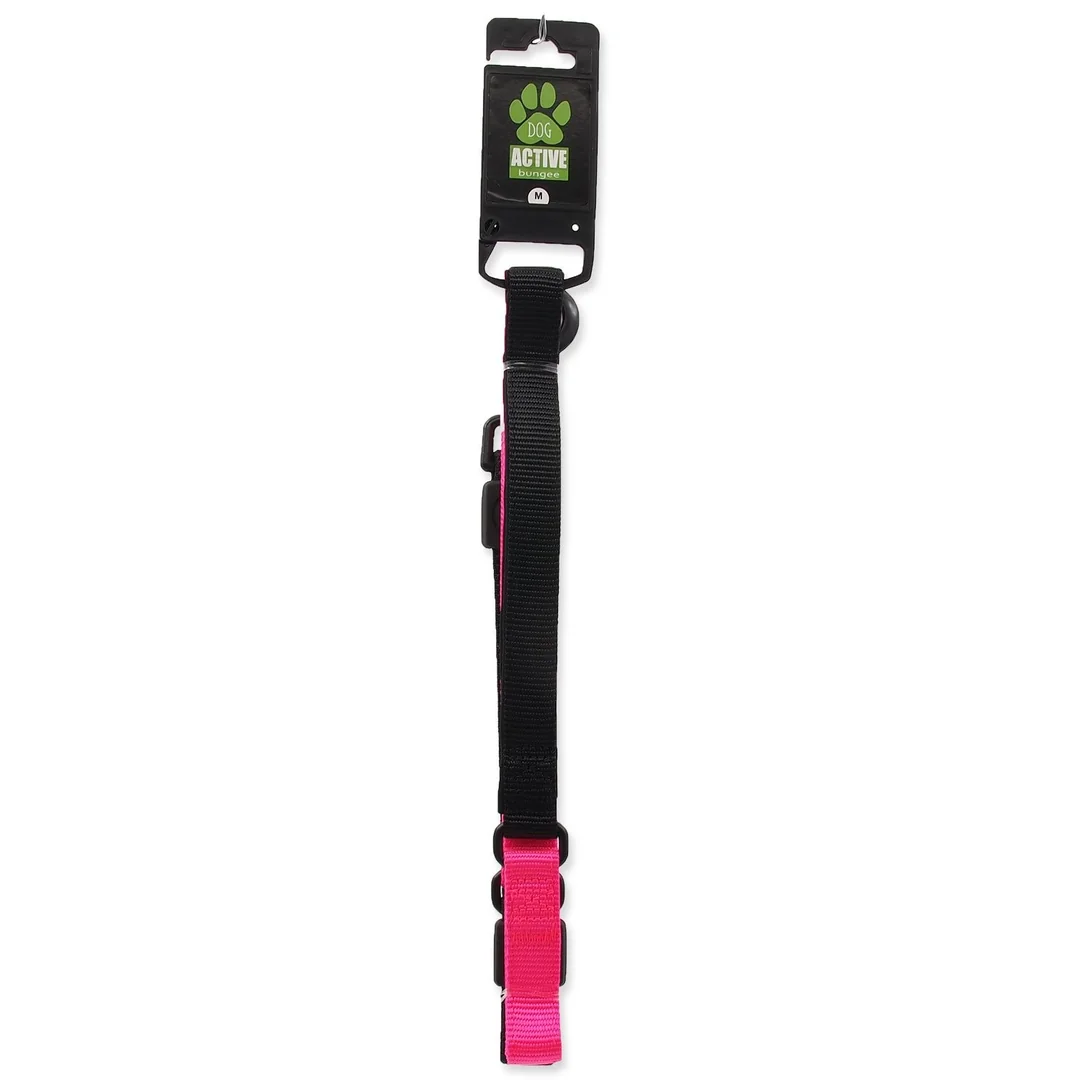 Active Dog Vodítko Bungee Neoprene M růžové 2x120cm