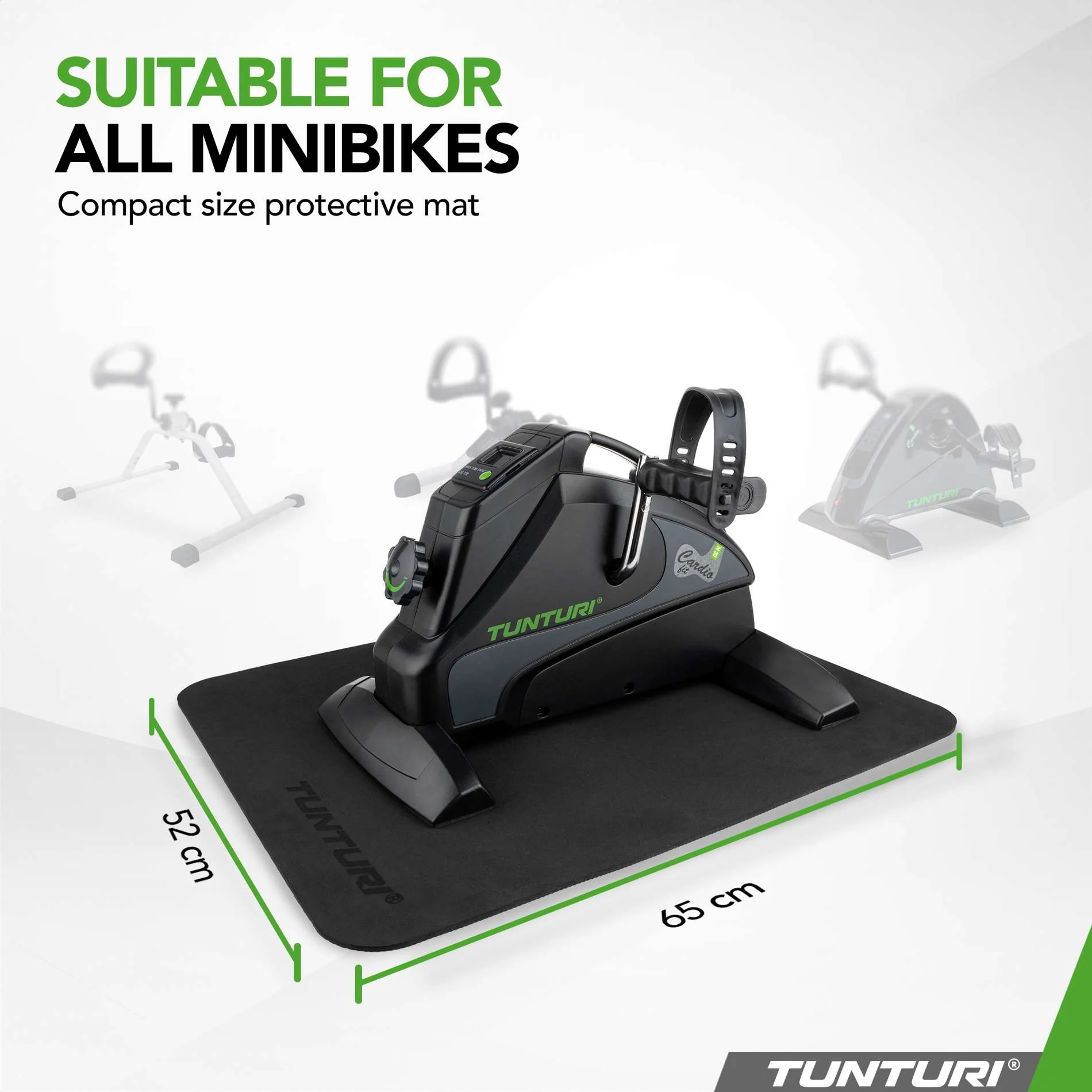 Tunturi Podložka pod minibike 65 x 52 cm