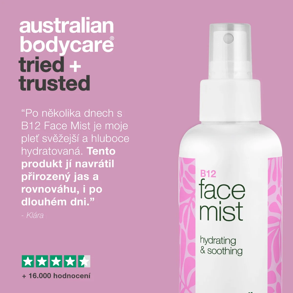 Australian Bodycare B12 Face Mist 100 ml