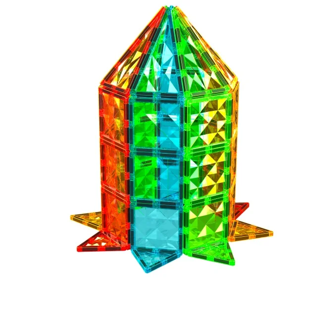 Geomag Magnetic Tiles magnetická stavebnice 60 dílků