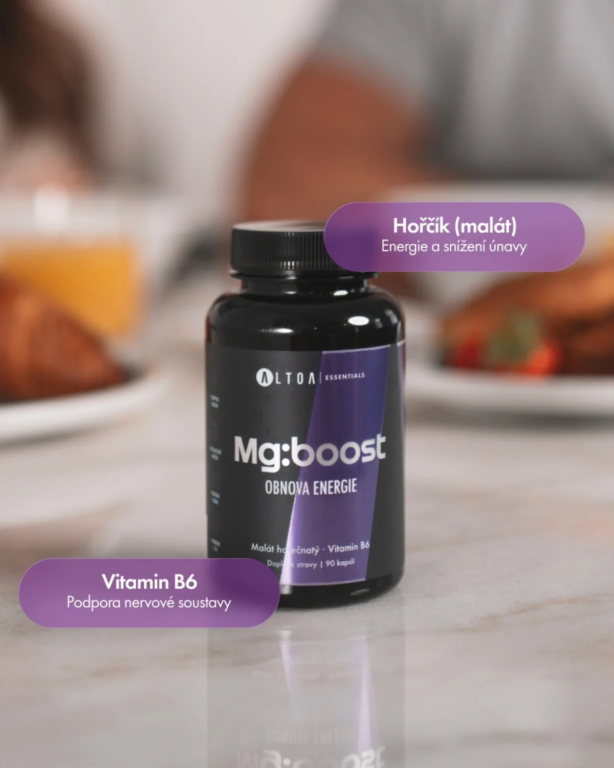 Altoa Essentials Mg:BOOST Obnova energie