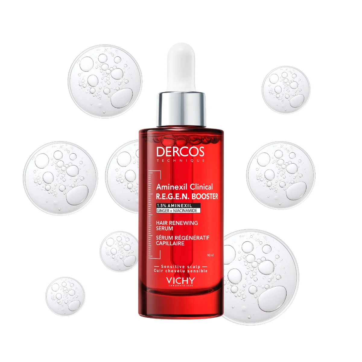 Vichy Dercos Aminexil R.E.G.E.N. Booster vlasové sérum 90 ml