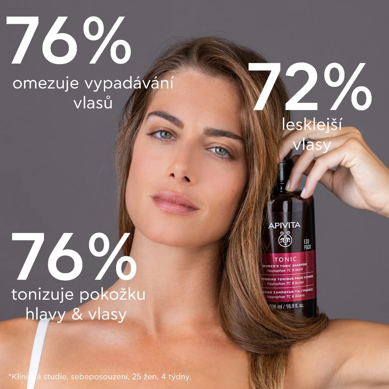 APIVITA Tonic Women tonizující šampon pro ženy 500 ml