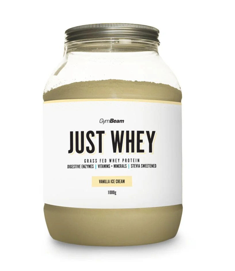 GymBeam Protein Just Whey vanilla ice cream 1000 g