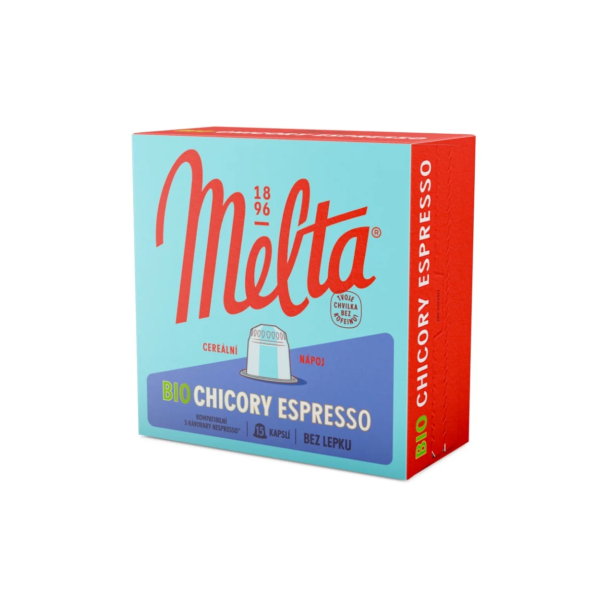 Melta 1896 Chicory Espresso BIO kapsle 15 ks