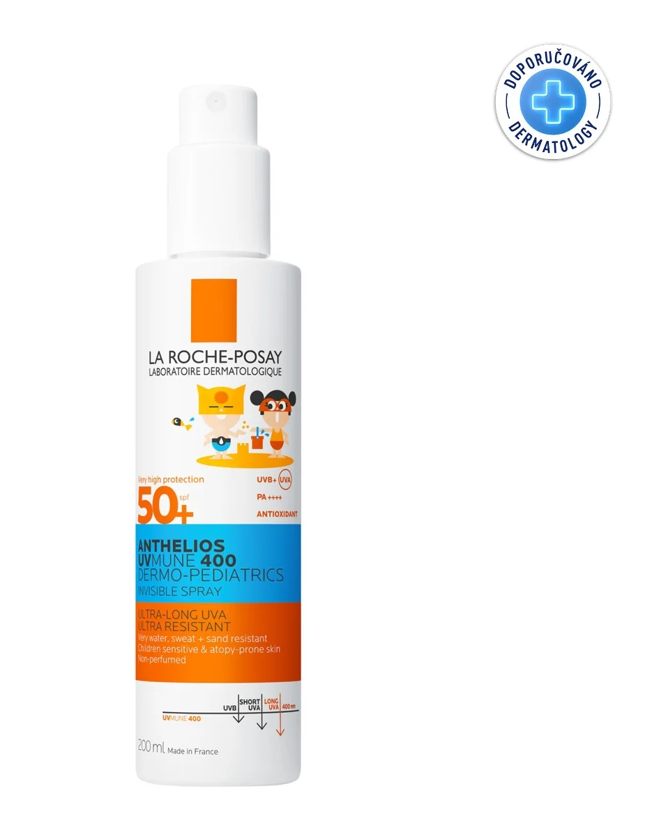 La Roche-Posay Anthelios Dermo-pediatrics SPF50+ ultralehký sprej 200 ml