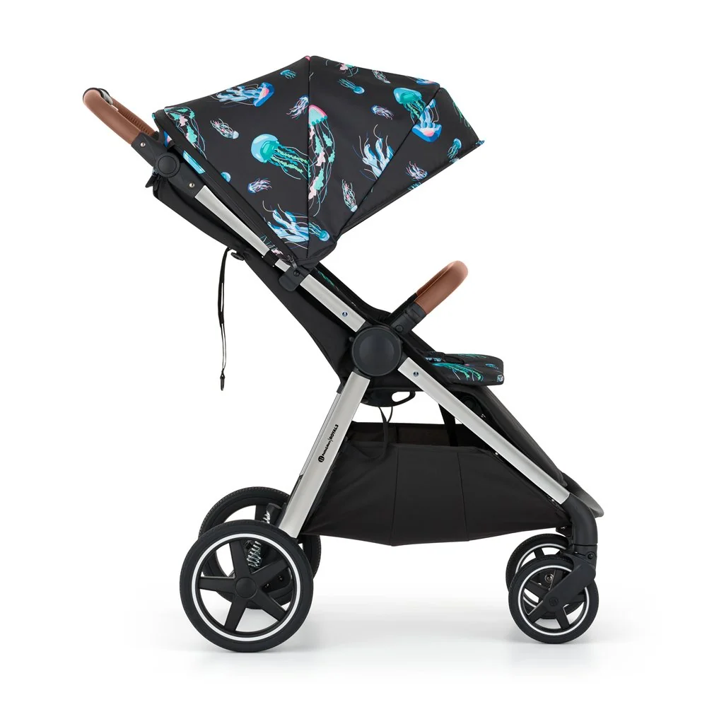 Petite&Mars Kočárek sportovní Royal3 Silver Limited100 Jellyfish