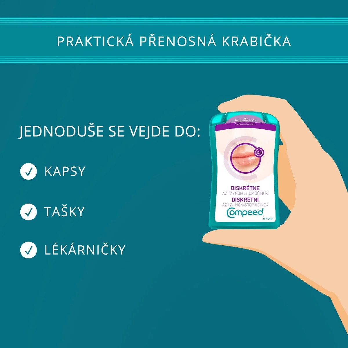 Compeed Náplast na opary 15 ks