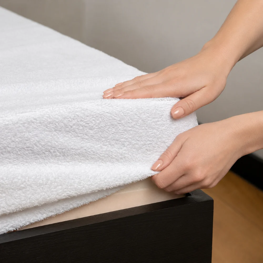 TIMAGO FROTÉ prostěradlo SLEEP, nepropustné a prodyšné 90x200cm