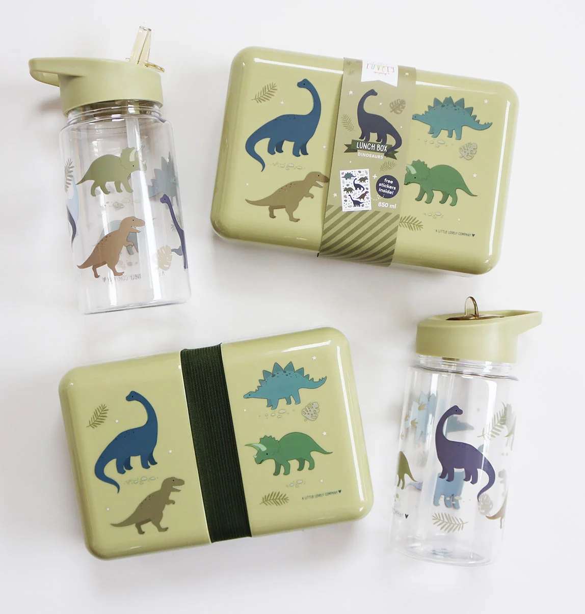 A Little Lovely Company lahev na pití - dinosaurus