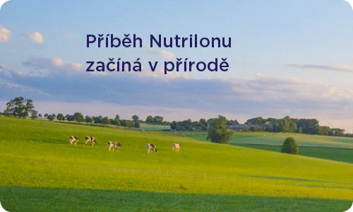 Nutrilon Advanced 3 Vanilla - příběh Nutrilonu začíná v přírodě