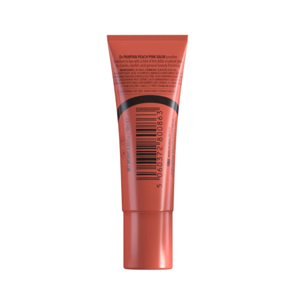 Dr. PAWPAW Peach Pink víceúčelový tónovaný balzám 10 ml