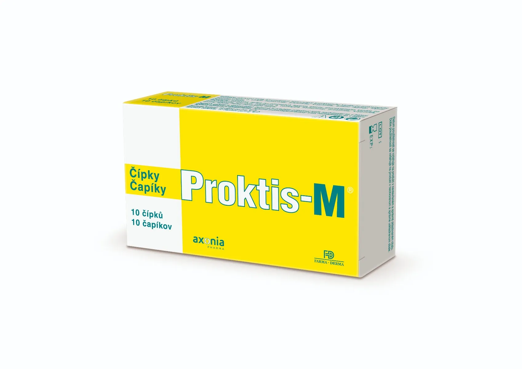 Proktis-M Rektální čípky 10x2 g