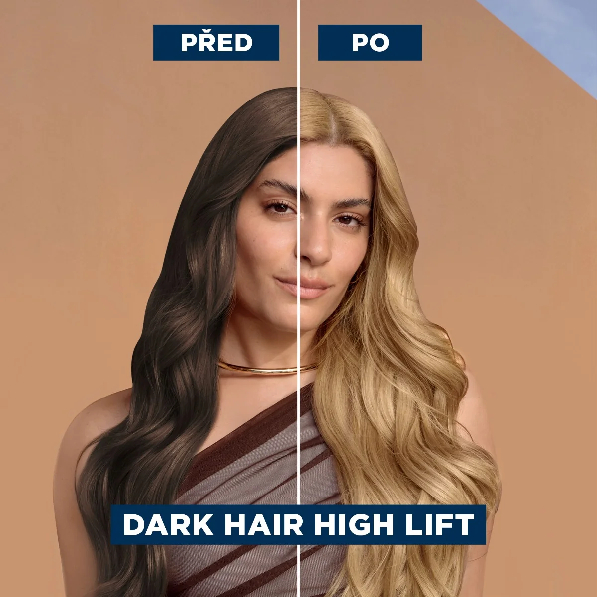 Garnier Color Sensation HL2 Medová blond barva na hnědé vlasy