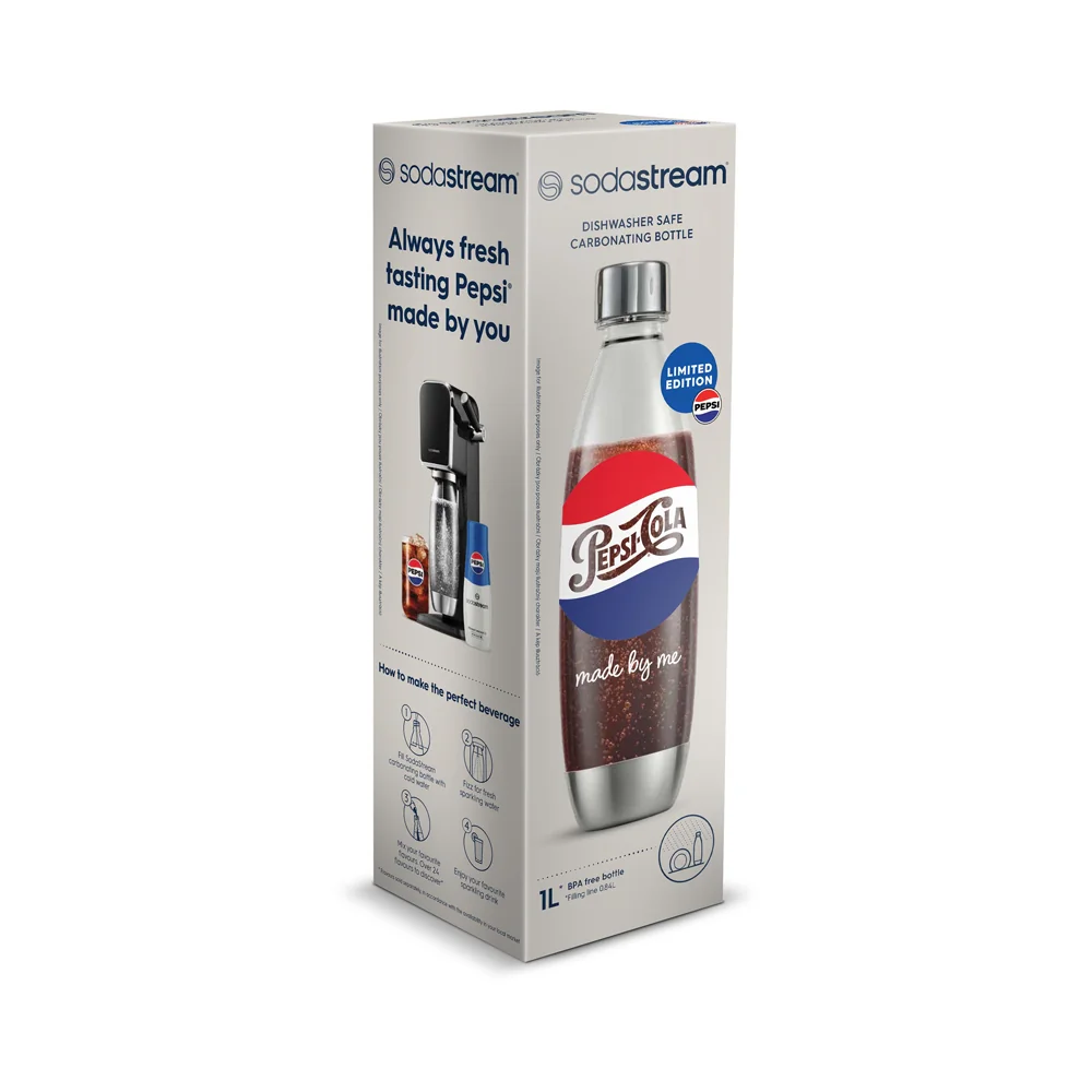 SODASTREAM Lahev Fuse do myčky 1 l Metal PEPSI