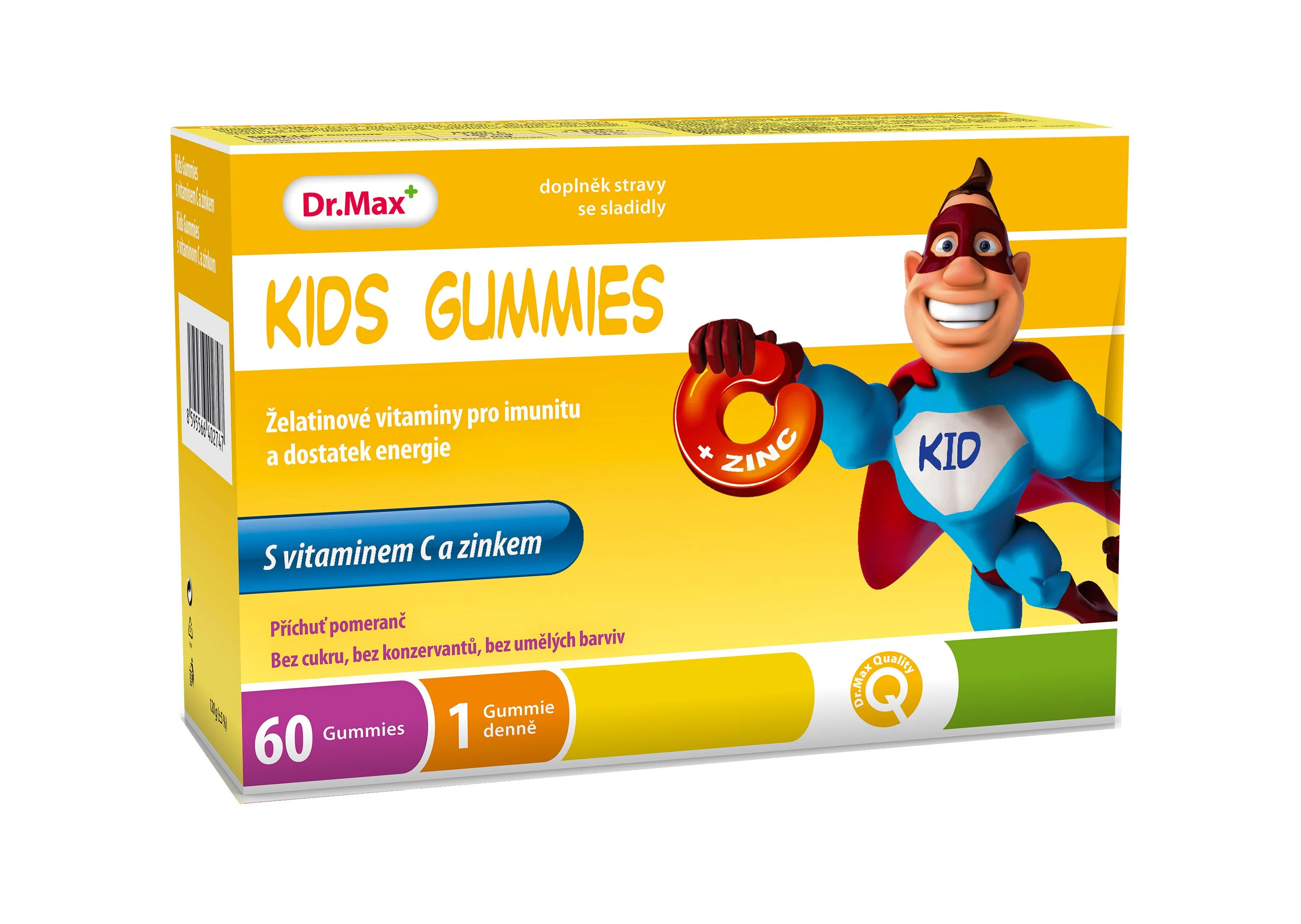 Dr. Max Kids Gummies C+Zinek 60 ks