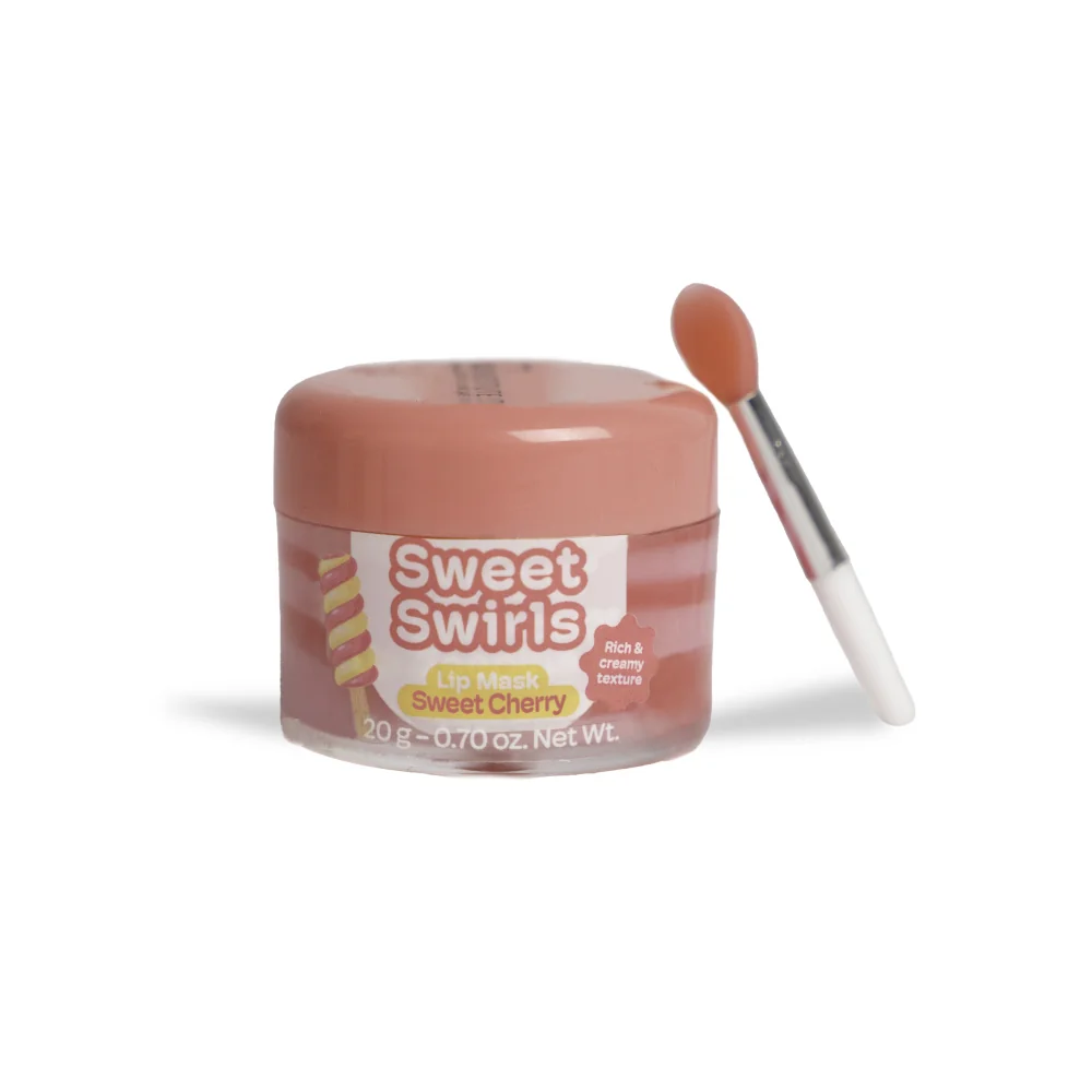 IDC Institute SWEET SWIRLS Sweet Cherry noční maska na rty 20 g