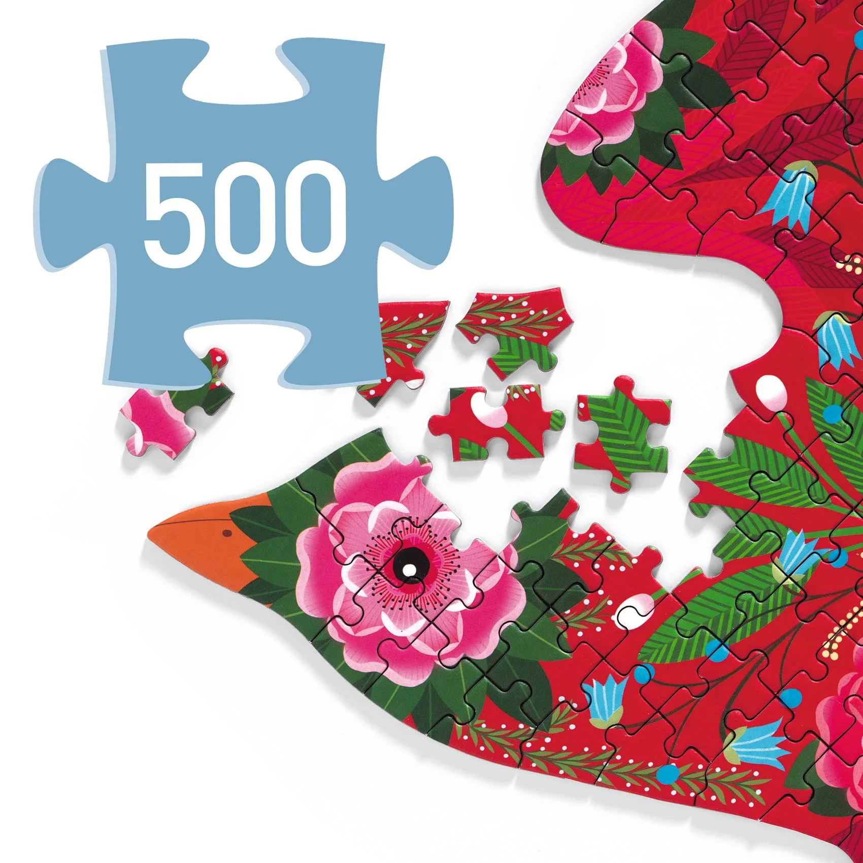 Djeco Puzzle Ptáček - 500 pcs
