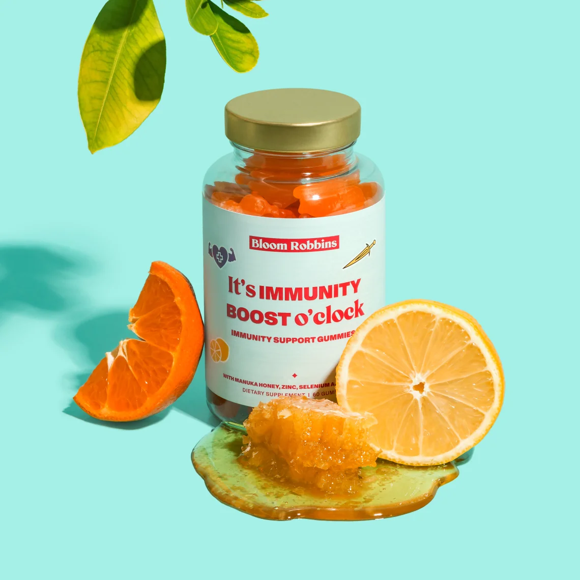 Bloom Robbins It's IMMUNITY BOOST o'clock gummies 60 ks