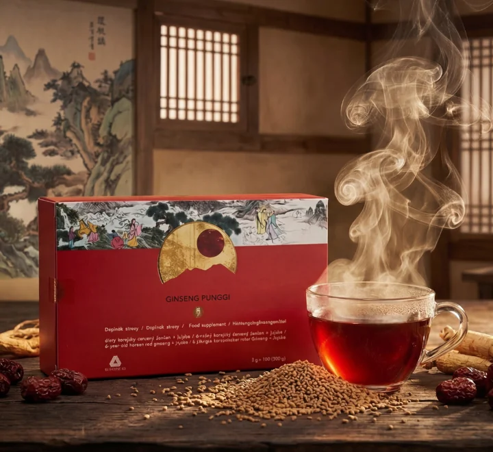 Ginseng Punggi Korejský ženšen s jujubou ECO pack 300 g