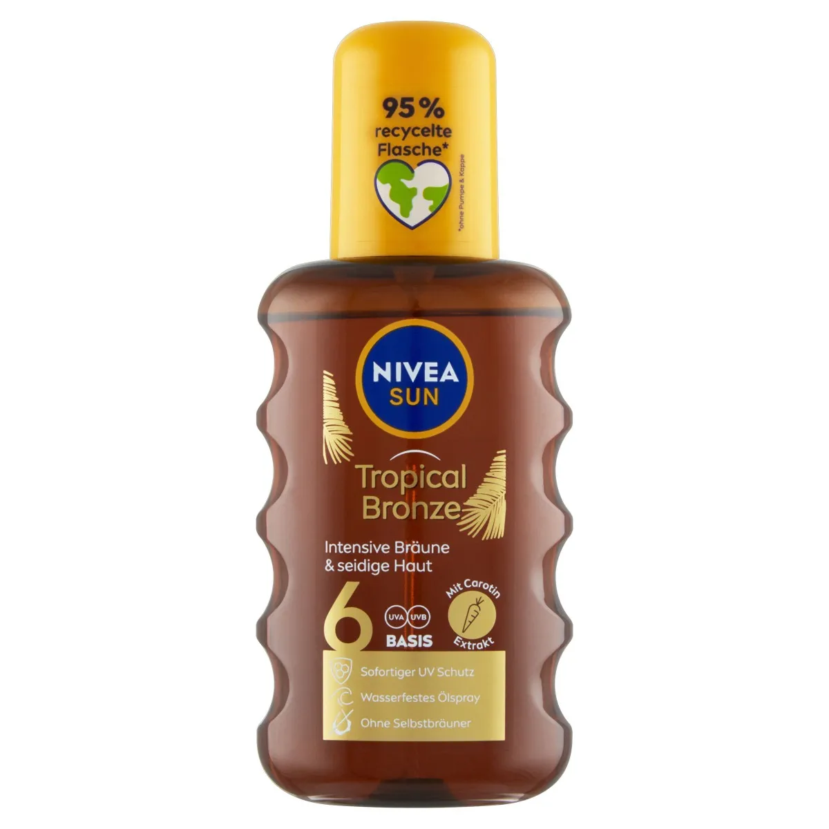 Nivea SUN Tropical Bronze OF6 opalovací olej 200 ml