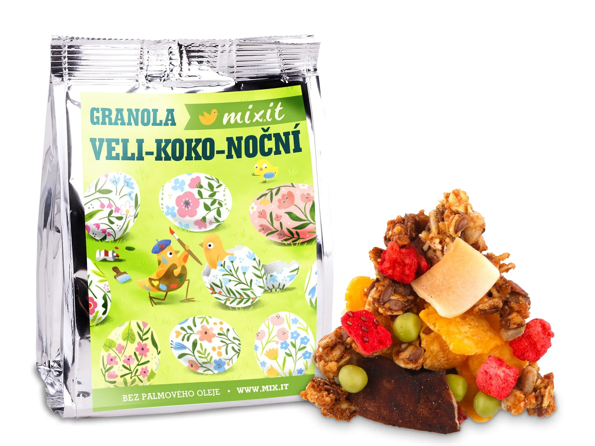 Mixit Veli-koko-noční granola do kapsy 60 g
