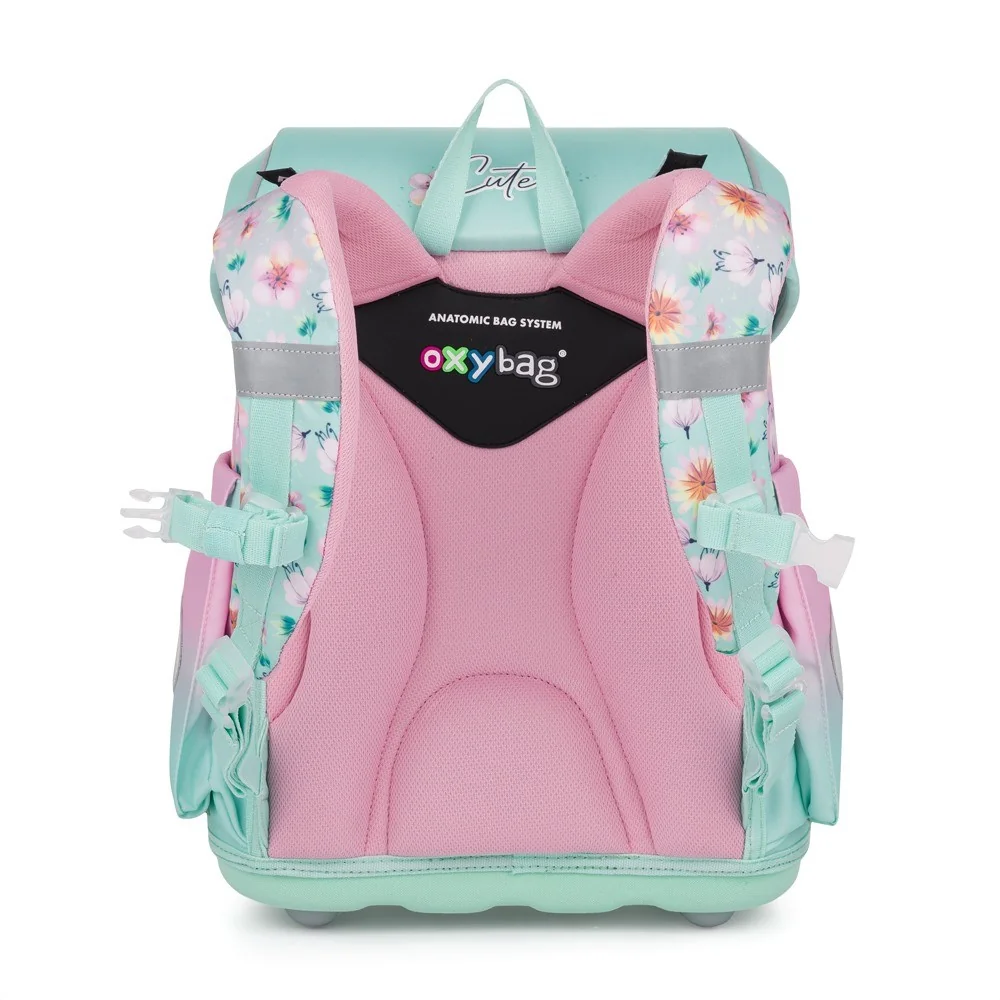 Oxybag Školní batoh PREMIUM - Flowers 