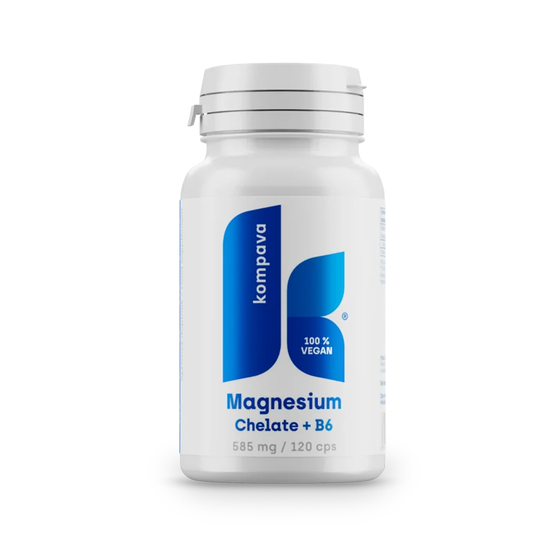 KOMPAVA Chelát hořčíku 585 mg/120 kapslí