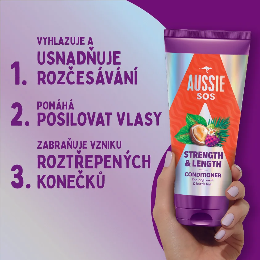 Aussie SOS Strength & Length kondicionér 200 ml