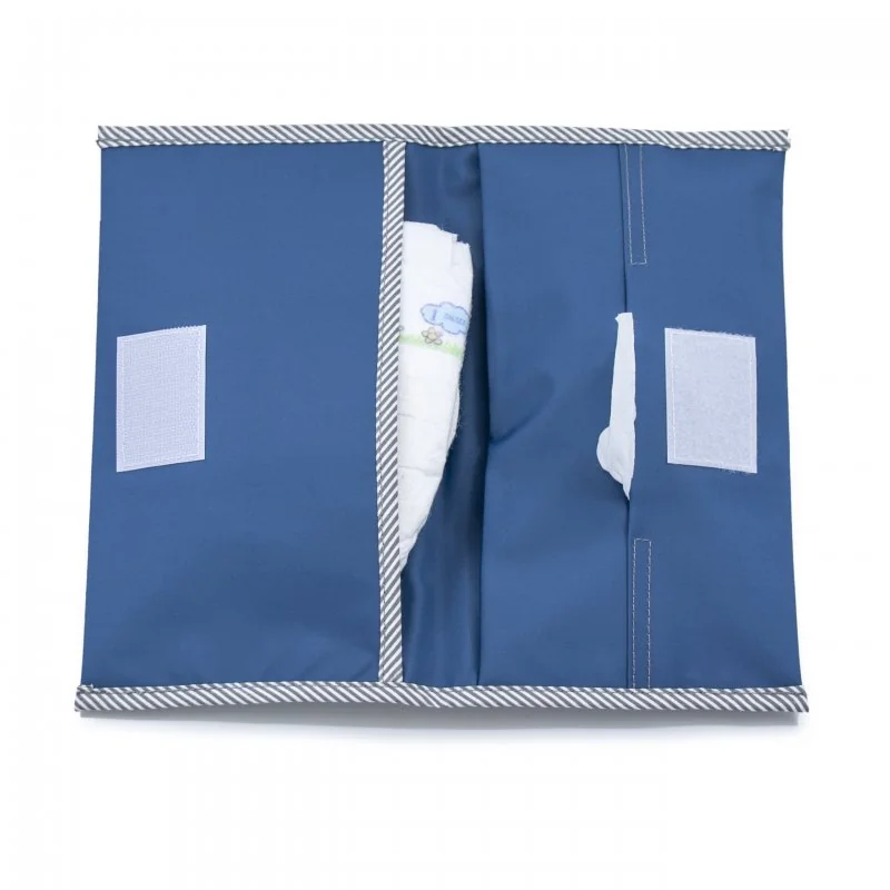 KipKep pouzdro na plenky DIAPER WALLET Denim Blue