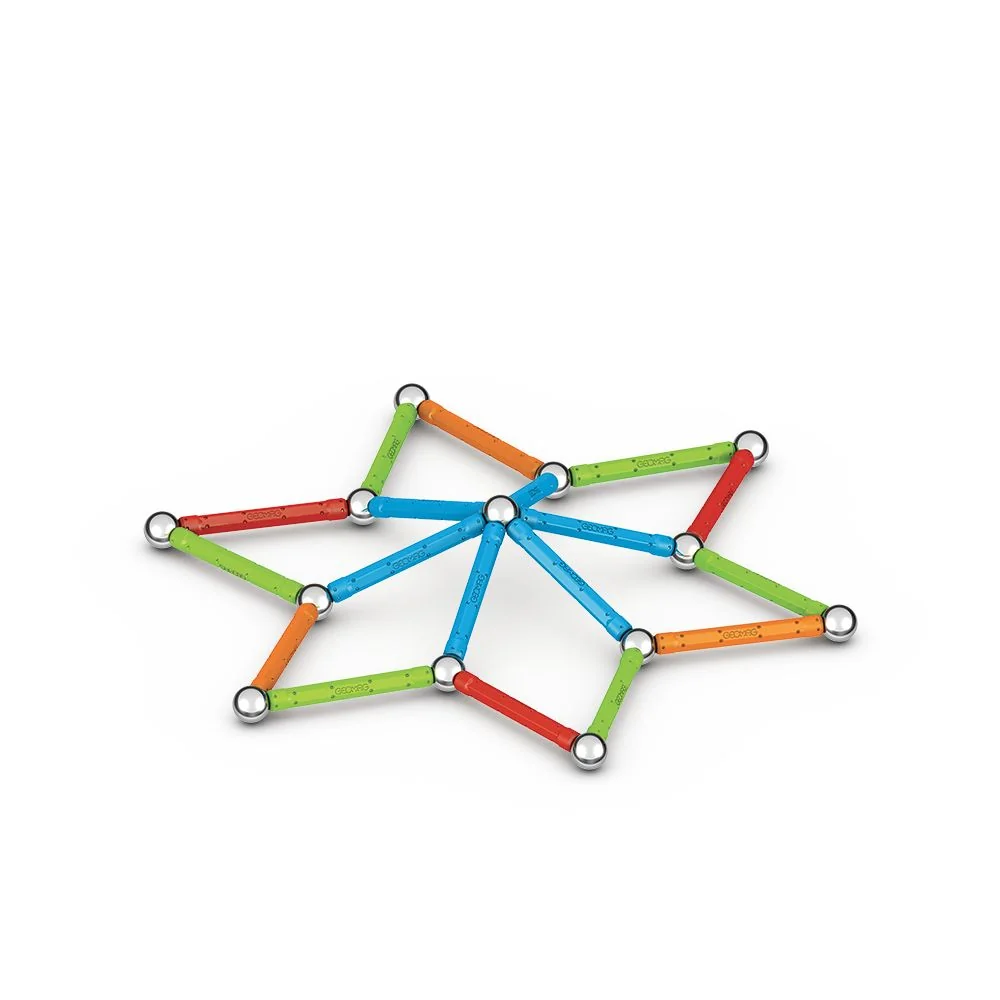 Geomag Supercolor magnetická stavebnice 42 dílků