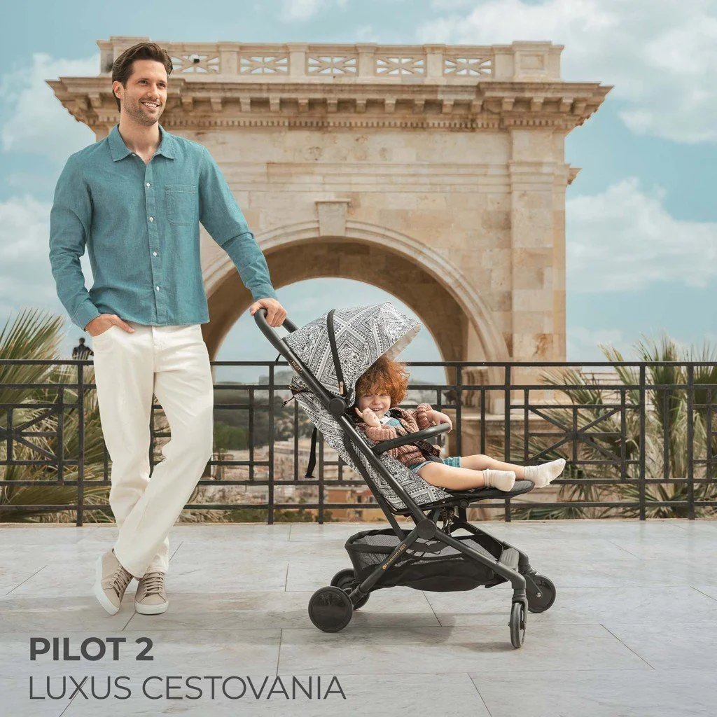 Kinderkraft Kočárek sportovní Pilot 2 Lunar Black Bizuu
