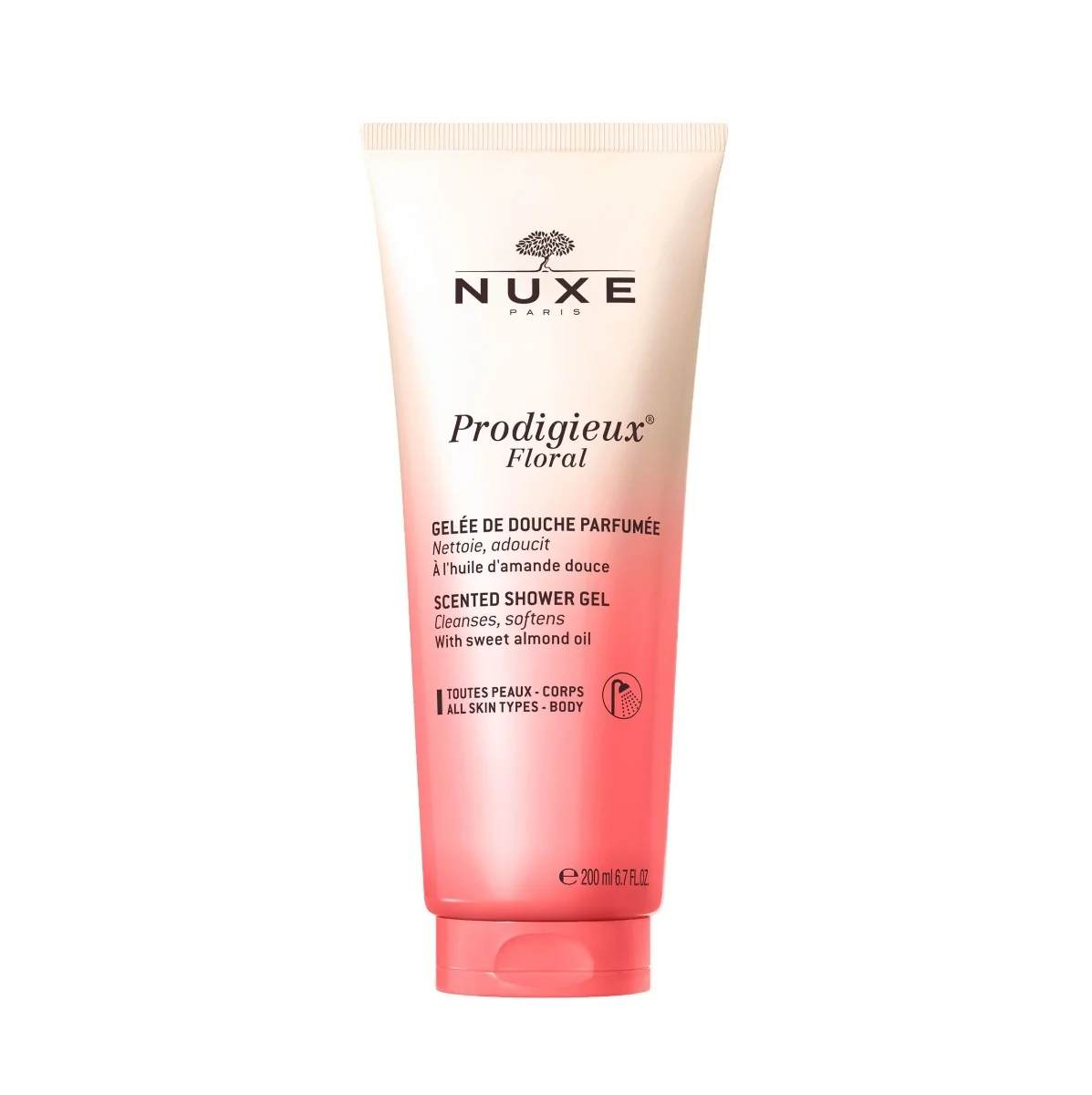 Nuxe Prodigieux Sprchový gel s květinovou vůní Huile Prodigieuse Floral 200 ml