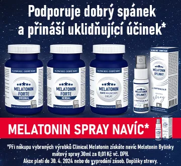 Clinical NAVÍC Melatonin sprej