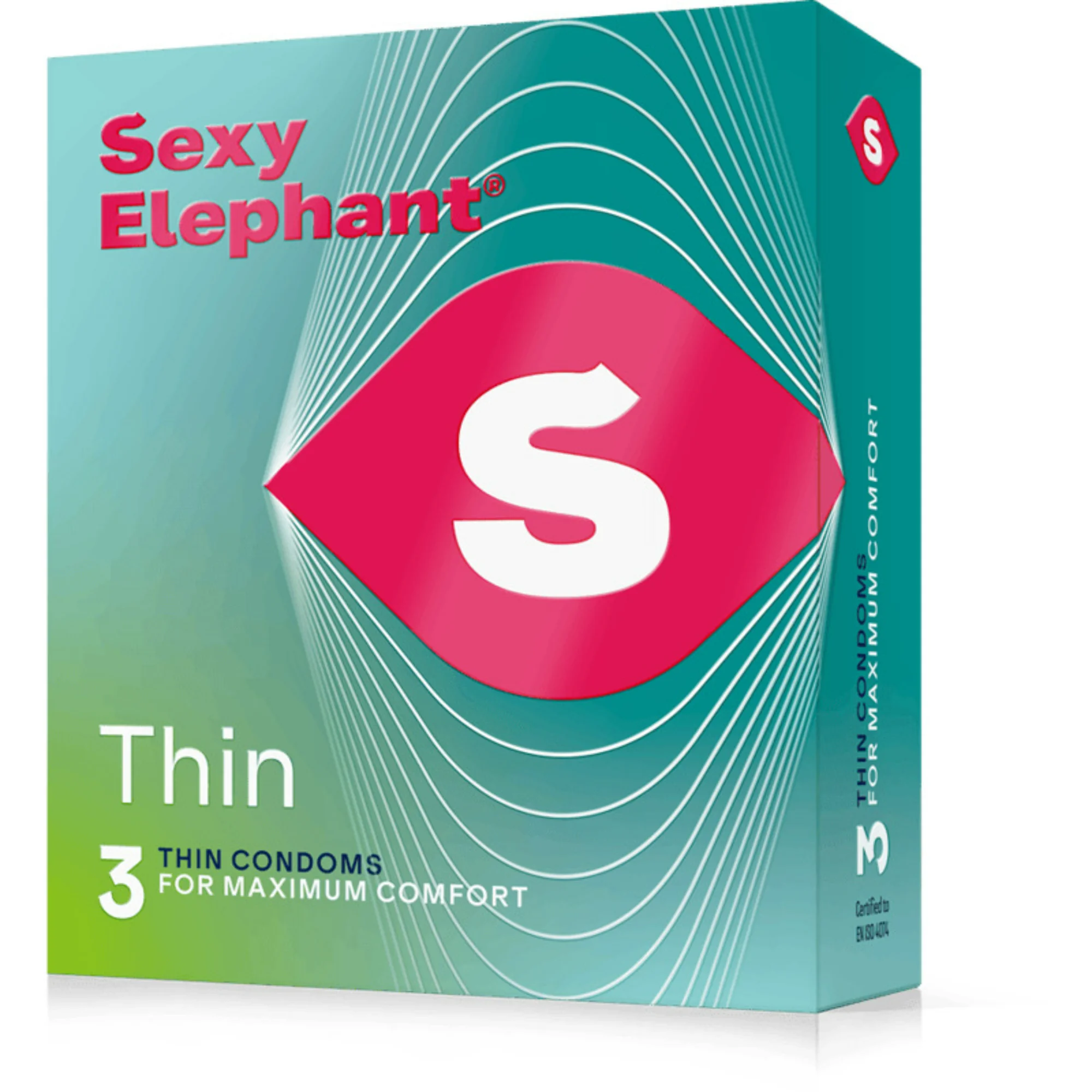 Sexy Elephant Ultra tenké kondomy Thin (3 ks)