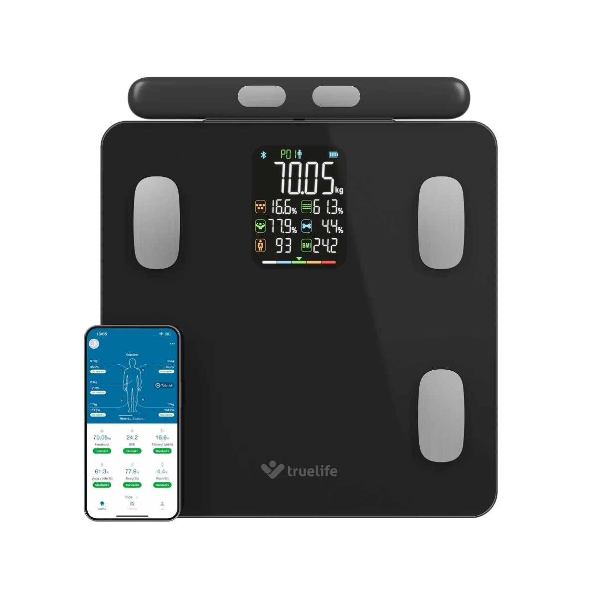 Truelife FitScale W8 osobní váha black