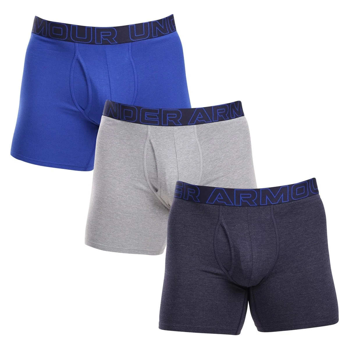 Under Armour 3PACK pánské boxerky vícebarevné (1383889 410) XL