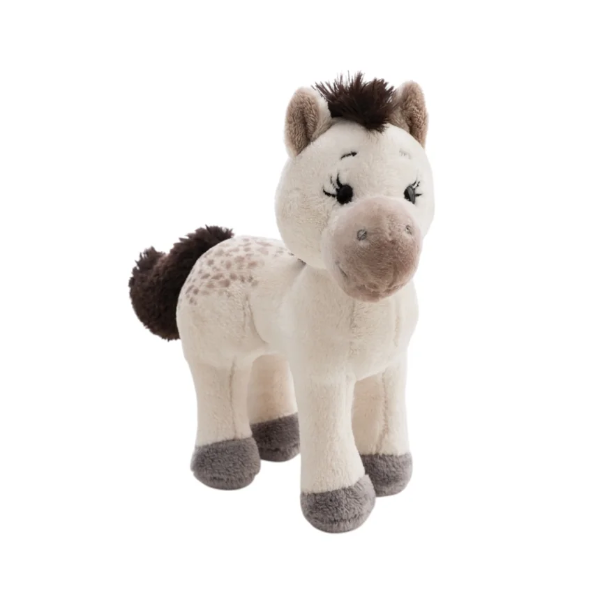 Nici Plyš Pony Mony bílý 17cm, GREEN